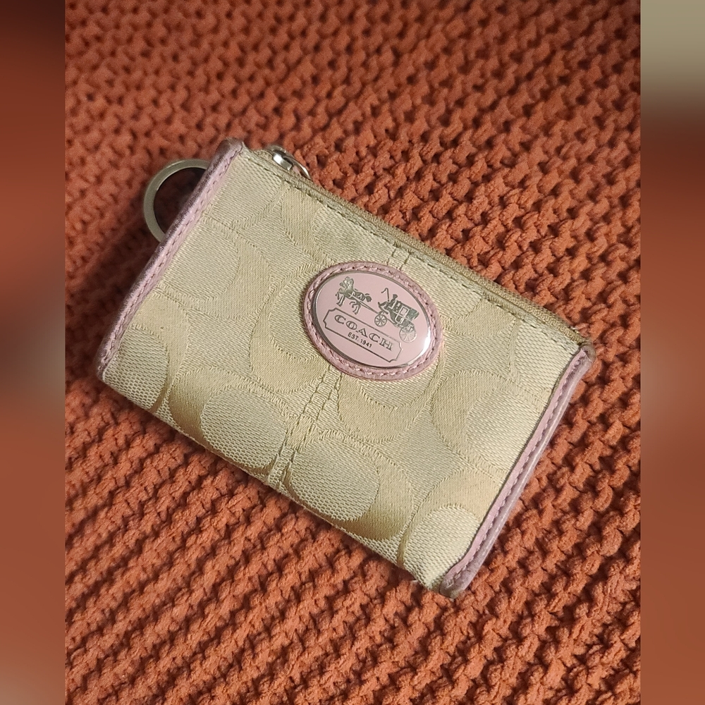 SOLD Coach Card Holder Wallet